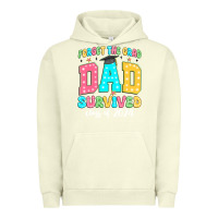 Pigment Pistachio forget the grad dad survived class of 2024 Urban Hoodie - JahusDesignShop