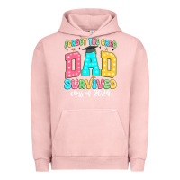 Pigment Salmon forget the grad dad survived class of 2024 Urban Hoodie - JahusDesignShop
