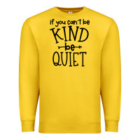 Lemon kind be quiet Premium Sweatshirt - Unal Design