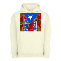 Pigment Pistachio puerto rico coqui leopard Urban Hoodie - AdoDesignShop