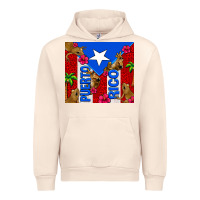 Sandshell puerto rico coqui leopard Urban Hoodie - AdoDesignShop