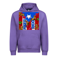 Tulip puerto rico coqui leopard Urban Hoodie - AdoDesignShop