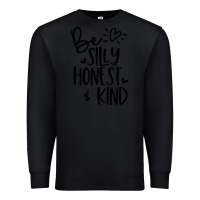 Black kind Premium Sweatshirt - Unal Design