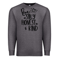 Charcoal Heather kind Premium Sweatshirt - Unal Design