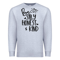 Heather Grey kind Premium Sweatshirt - Unal Design