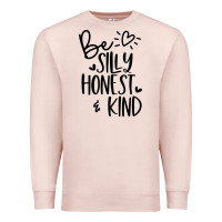Pale Pink kind Premium Sweatshirt - Unal Design