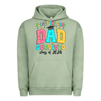 Pigment Oil Green forget the grad mom survived class of 2024 Urban Hoodie - JahusDesignShop
