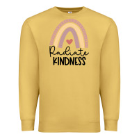 Antique Gold kindness Premium Sweatshirt - Unal Design