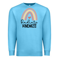 Ocean Blue kindness Premium Sweatshirt - Unal Design