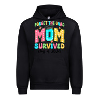 Black forget the grad mom survived class of 2024 Urban Hoodie - JahusDesignShop