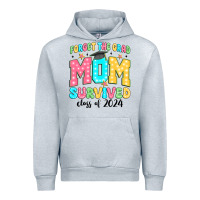 Heather Grey forget the grad mom survived class of 2024 Urban Hoodie - JahusDesignShop
