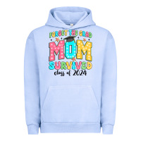 Pigment Grape Ice forget the grad mom survived class of 2024 Urban Hoodie - JahusDesignShop
