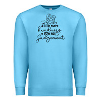 Ocean Blue kindness Premium Sweatshirt - Unal Design