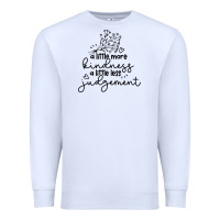 White kindness Premium Sweatshirt - Unal Design