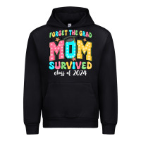 Black forget the grad mom survived class of 2024 Urban Hoodie - JahusDesignShop