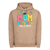 Pigment Burro forget the grad mom survived class of 2024 Urban Hoodie - JahusDesignShop