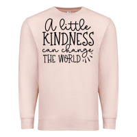 Pale Pink the world Premium Sweatshirt - Unal Design