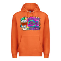 Carrot iced coffee sarcasm Premium Hoodie - RacoonDesign