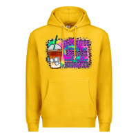 Lemon iced coffee sarcasm Premium Hoodie - RacoonDesign