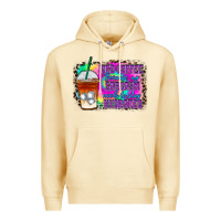 Pina Colada iced coffee sarcasm Premium Hoodie - RacoonDesign