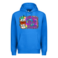 True Royal iced coffee sarcasm Premium Hoodie - RacoonDesign