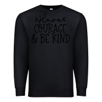Black be kind Premium Sweatshirt - Unal Design