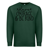 Sports Green be kind Premium Sweatshirt - Unal Design