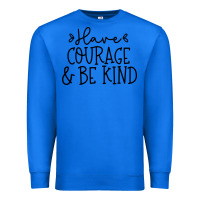 True Royal be kind Premium Sweatshirt - Unal Design