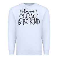 White be kind Premium Sweatshirt - Unal Design