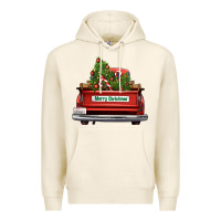 Tofu Christmas trees truck Premium Hoodie - FaDigitalArtStudio