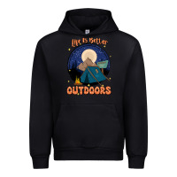 Black life is better outdoors Urban Hoodie - JahusDesignShop