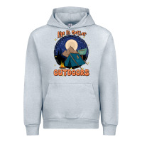 Heather Grey life is better outdoors Urban Hoodie - JahusDesignShop