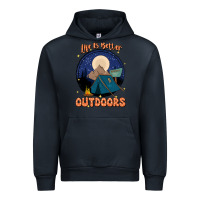 Navy life is better outdoors Urban Hoodie - JahusDesignShop