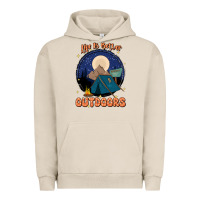 Pigment French Oak life is better outdoors Urban Hoodie - JahusDesignShop