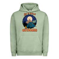 Pigment Oil Green life is better outdoors Urban Hoodie - JahusDesignShop
