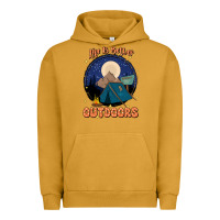 Pigment Peanut Butter life is better outdoors Urban Hoodie - JahusDesignShop