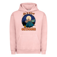 Pigment Salmon life is better outdoors Urban Hoodie - JahusDesignShop