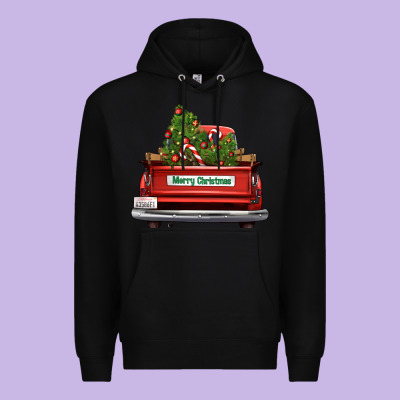 Christmas Trees Truck Premium Hoodie Designed By Fadigitalartstudio