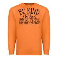 Carrot be kind Premium Sweatshirt - Unal Design