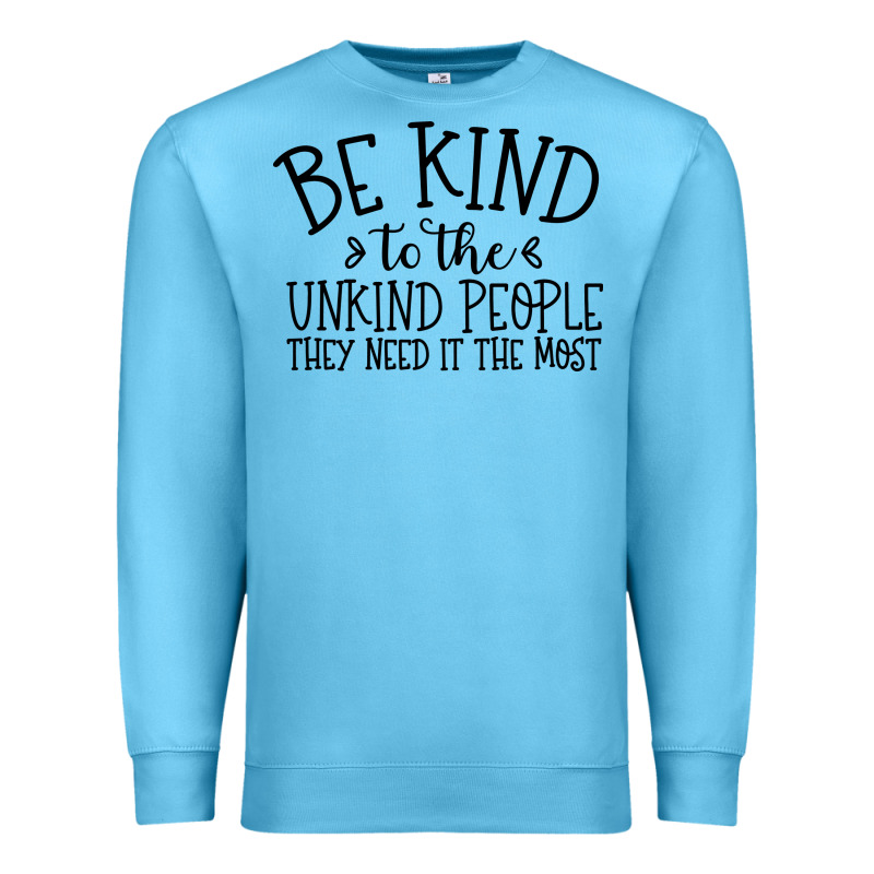 Be Kind Premium Sweatshirt by Unal Design | Teevron