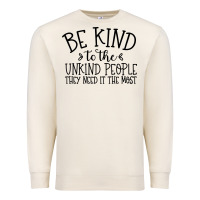Sandshell be kind Premium Sweatshirt - Unal Design