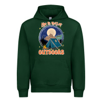 Forest Green life is better outdoors Urban Hoodie - JahusDesignShop