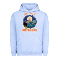 Pigment Grape Ice life is better outdoors Urban Hoodie - JahusDesignShop