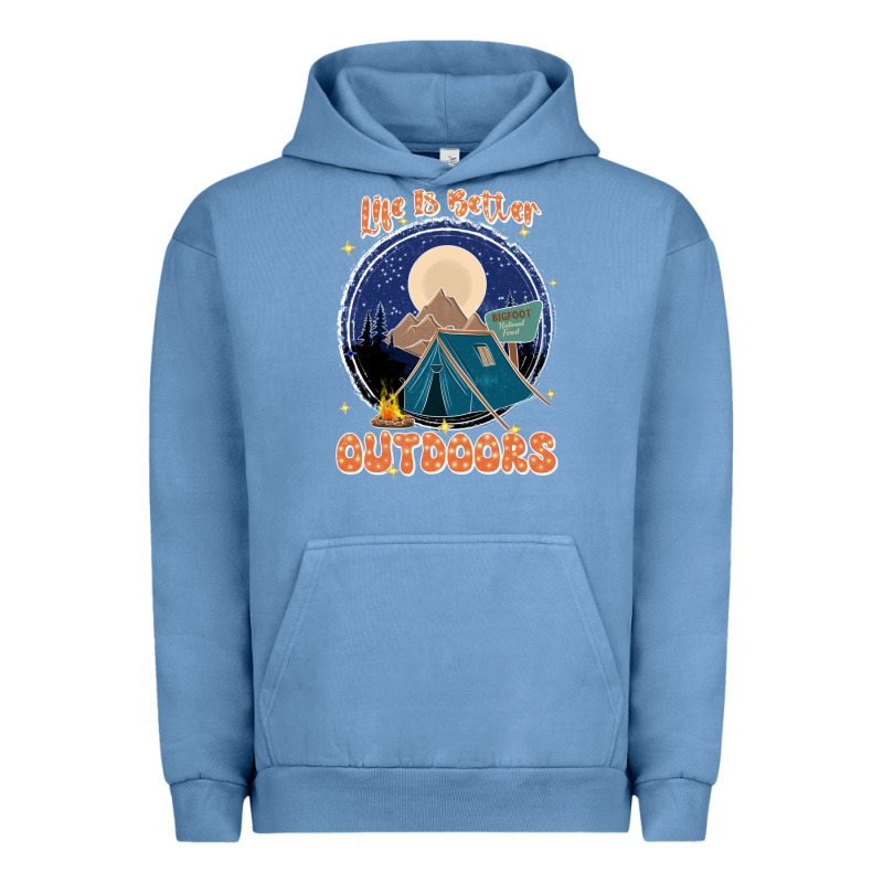 Life Is Better Outdoors Urban Hoodie by JahusDesignShop | Teevron