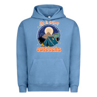 Pigment Pebble Blue life is better outdoors Urban Hoodie - JahusDesignShop