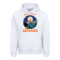 White life is better outdoors Urban Hoodie - JahusDesignShop