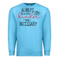 Ocean Blue always Premium Sweatshirt - Unal Design