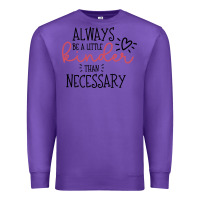Purple always Premium Sweatshirt - Unal Design