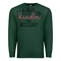 Sports Green always Premium Sweatshirt - Unal Design