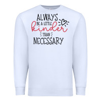 White always Premium Sweatshirt - Unal Design